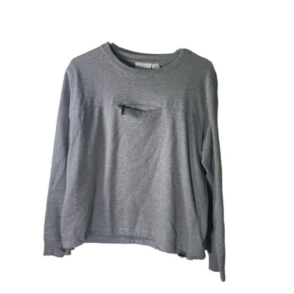 Liz Claiborne Small‎ Grey Sweatshirt - Picture 1 of 5